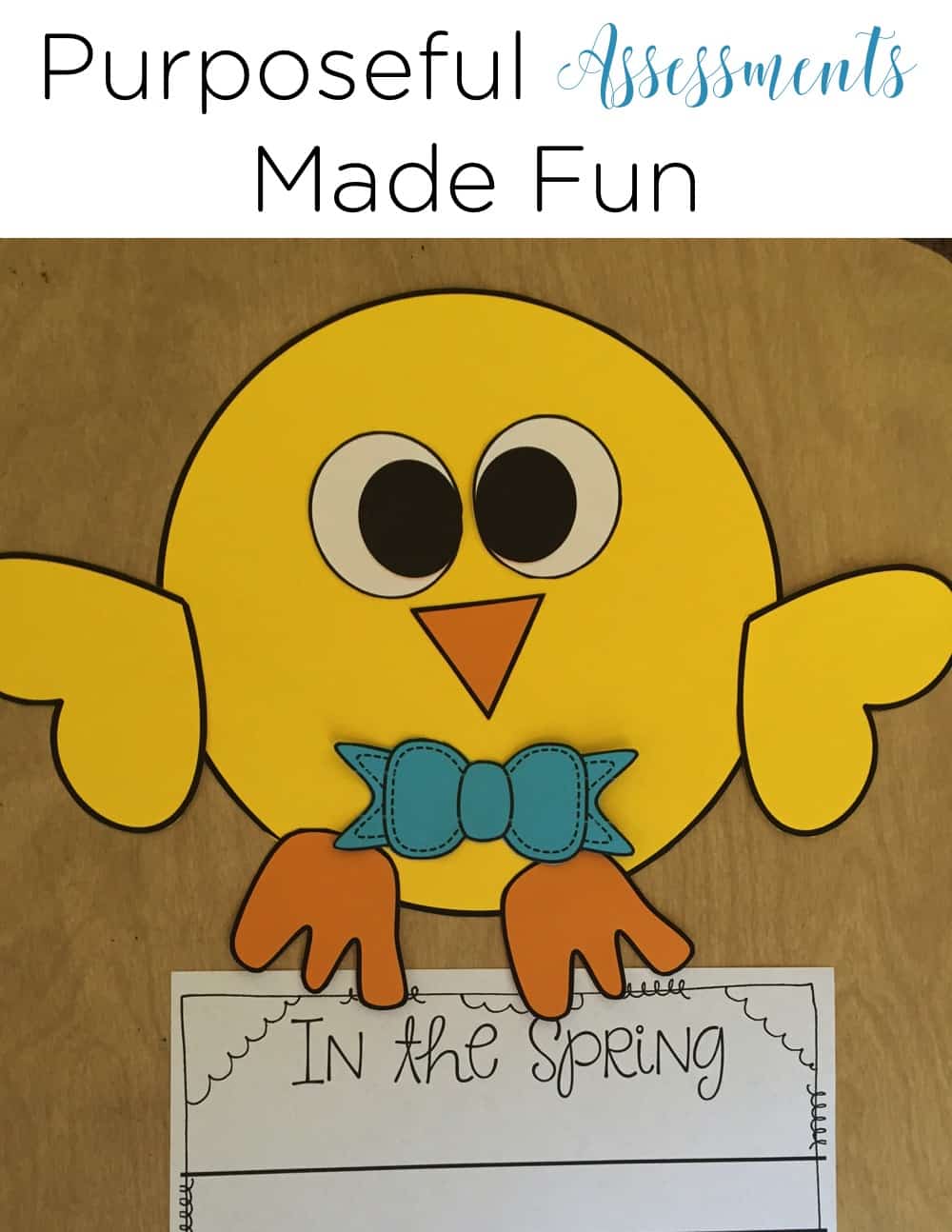 Using Crafts as Purposeful Writing Assessments is a unique spin! I love how this teacher uses these crafts for students to self-assess their writing! #writingteacher #homeschool #kindergarten #firstgrade