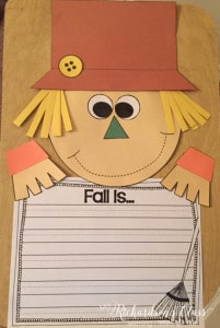 Scarecrow Writing Craft with a Purpose