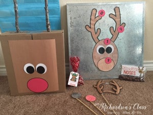 Reindeer Holiday Party FREEBIES