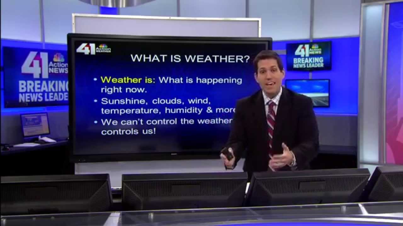 Weather 101 for kids - with Meteorologist JD Rudd