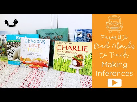Making Inferences Read Aloud Books