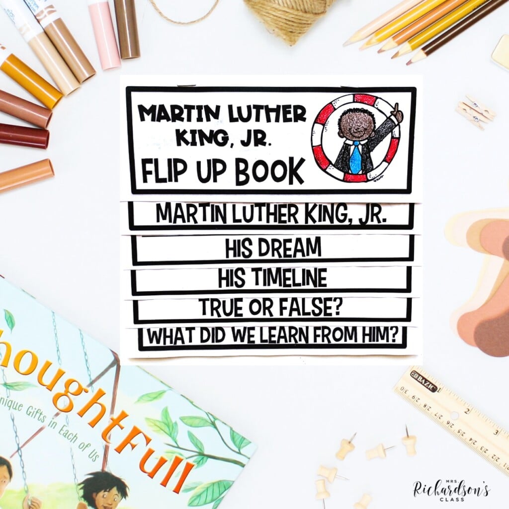 celebrate martin luther king day with this martin luther king craft