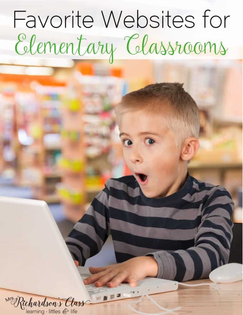 Favorite websites for kids to use in the classroom. We love the 2nd one so much!!