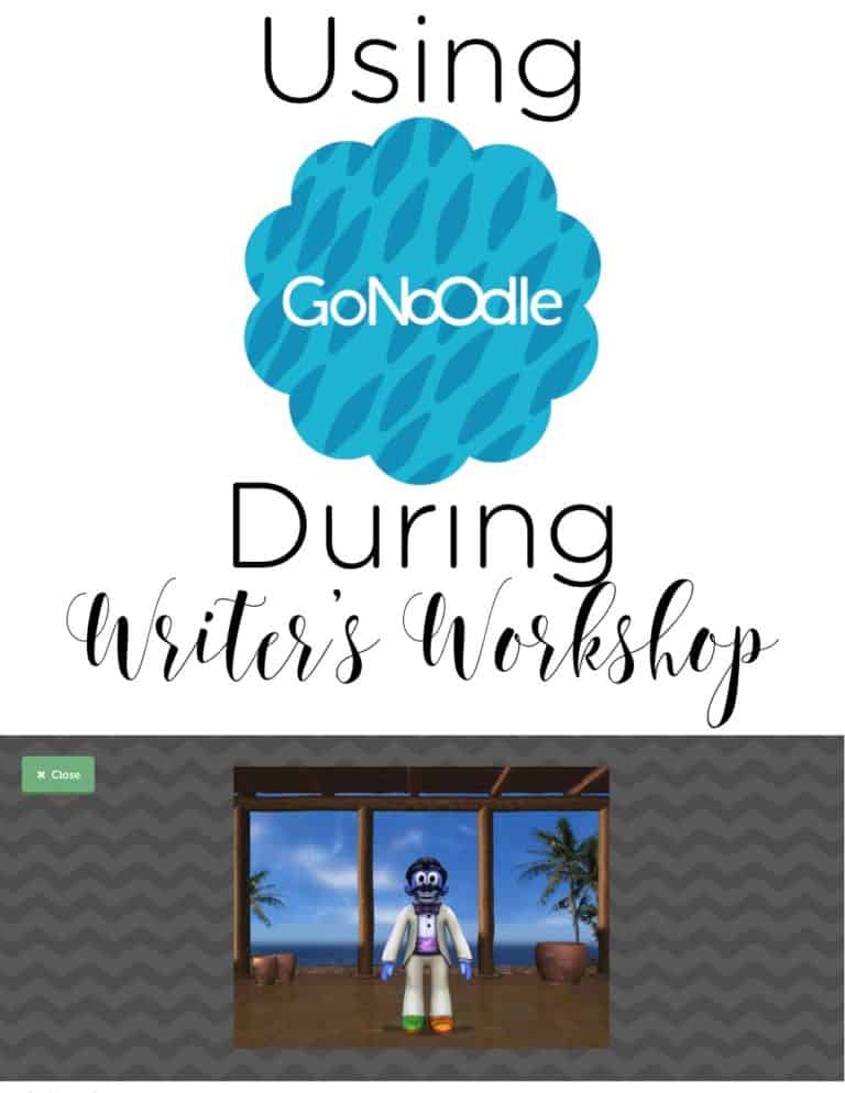My students LOVE GoNoodle! We love using it as a brain break in the classroom during writer's workshop! Check out how you can, too! #brainbreaks #WritersWorkshop