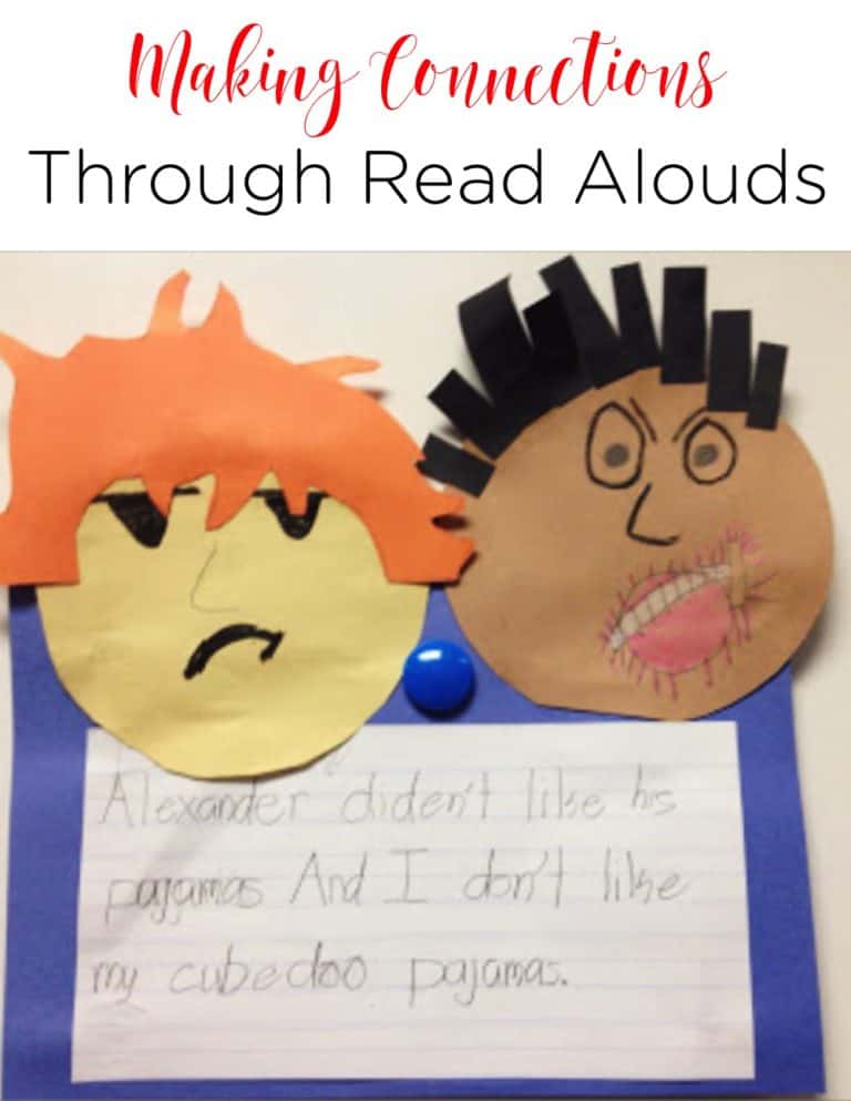 Teaching students how to make connections is one of the first skills I teach. Using interactive read alouds to do this is the perfect opportunity to engage learners and get them thinking!