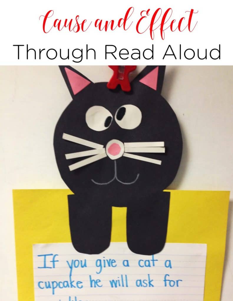Cause and effect can be tricky for first graders, but using simple to follow story lines through interactive read aloud is the perfect way to teach the concept!