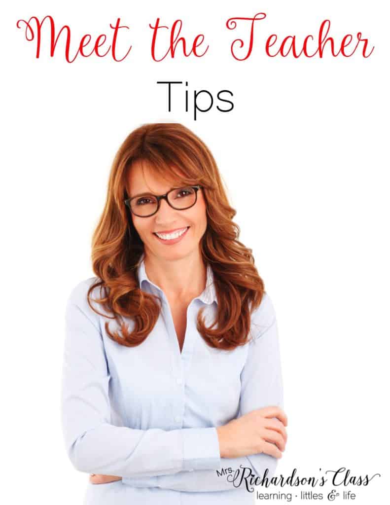Meet the Teacher Tips