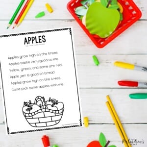 All About Apples and a Poetry FREEBIE - Mrs. Richardson's Class