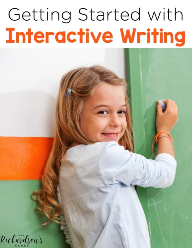 Interactive Writing, everything you need to know to get started!