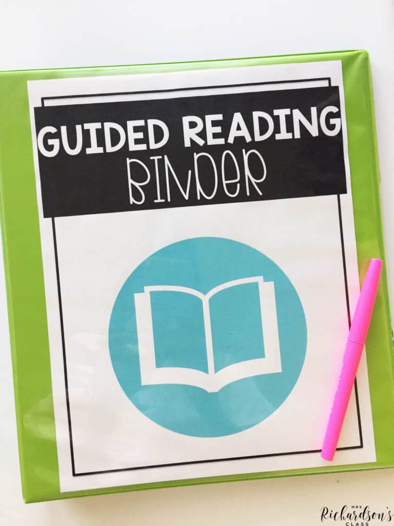 See how this teacher uses her guided reading binder to help her keep track of the teaching points she has taught students.