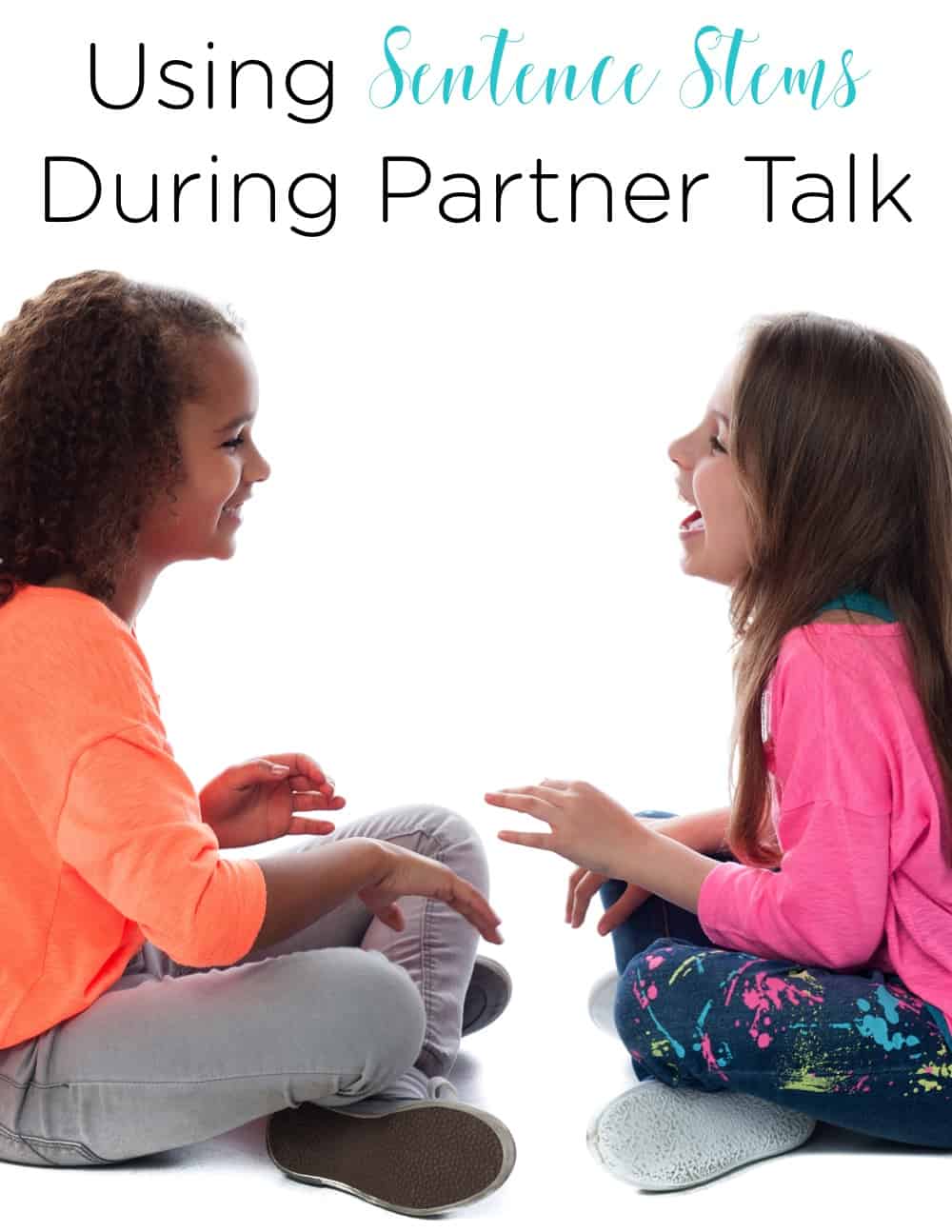 Partner talk is an important piece of helping students solidify their learning and practice academic vocabulary. Using sentence stems helps support students in this in various ways. I love the tips this teacher shares!