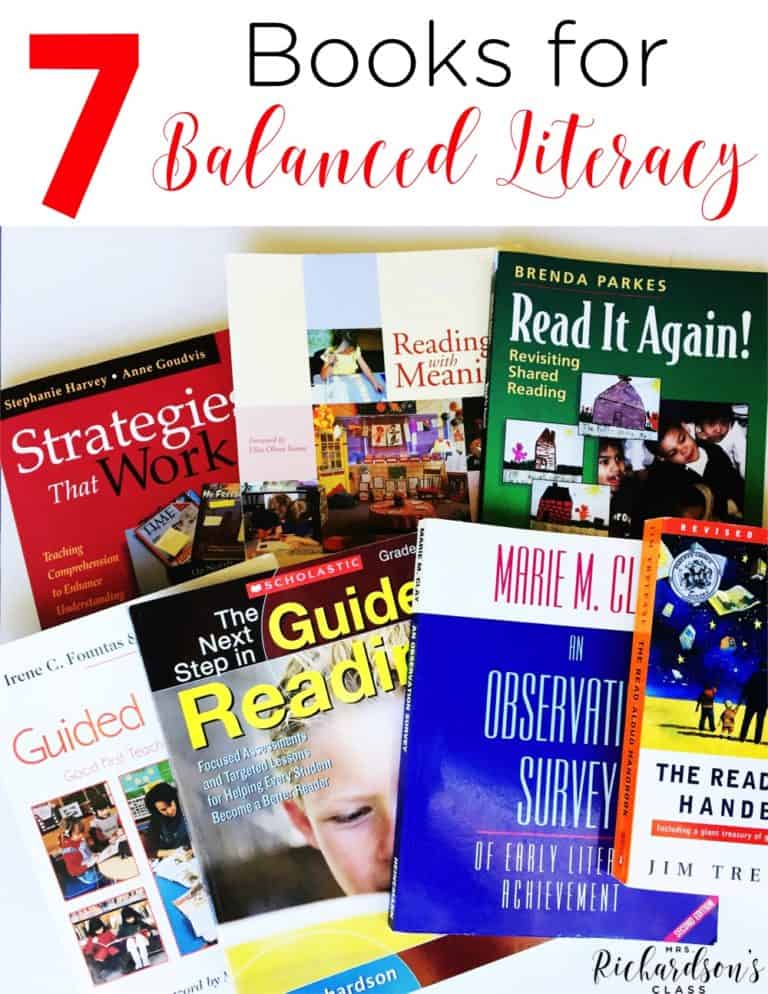 If you are looking to dig your feet into balanced literacy, these books are for you! They are easy reads, filled with great info, and helped me so much!