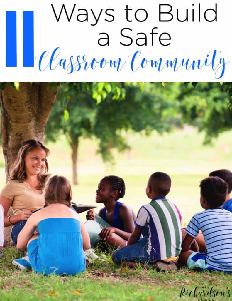 Creating a safe classroom community is essential to students learning. These simple tips are sure to help any teacher, new teacher or seasoned teacher, get started on the right foot!