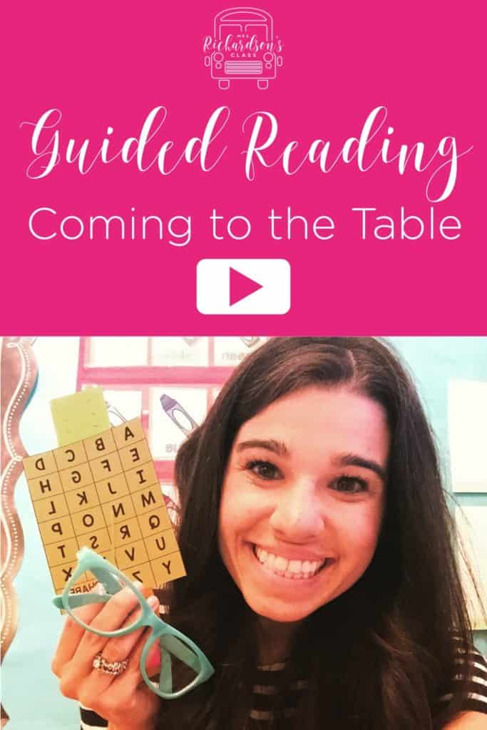 If you are looking to get started with guided reading, here is a great video tutorial on what you need as you prepare to come to the table!