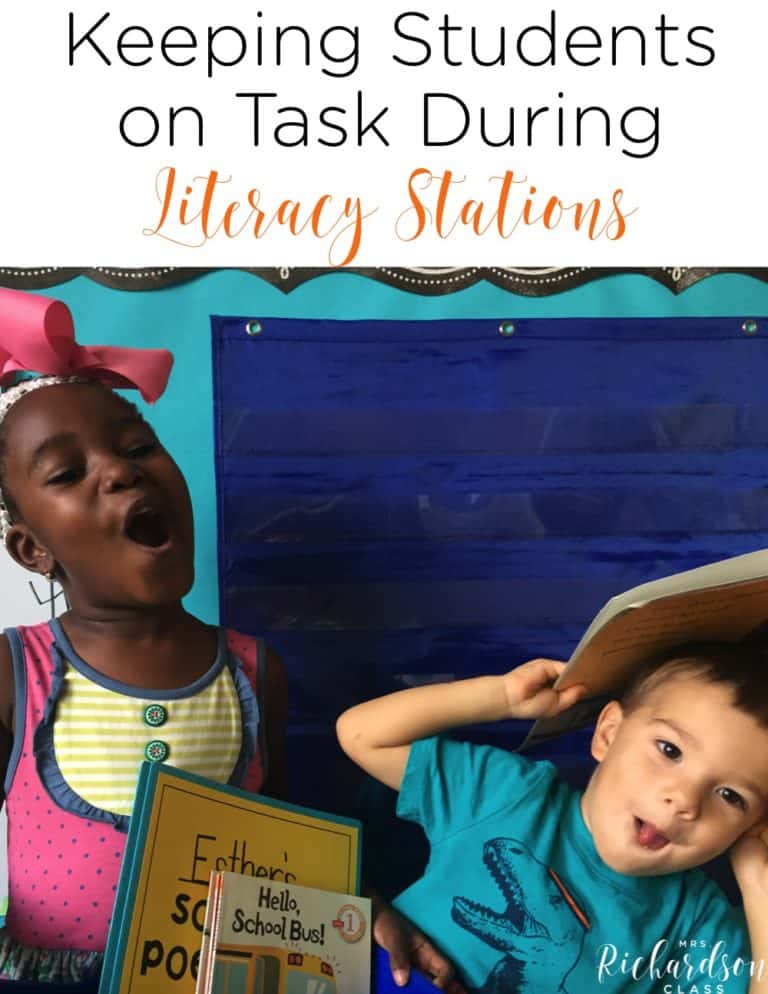 Do your little learners struggle to stay on task during literacy stations? Check out this list of tips for literacy stations to help ensure that your students are staying engaged!