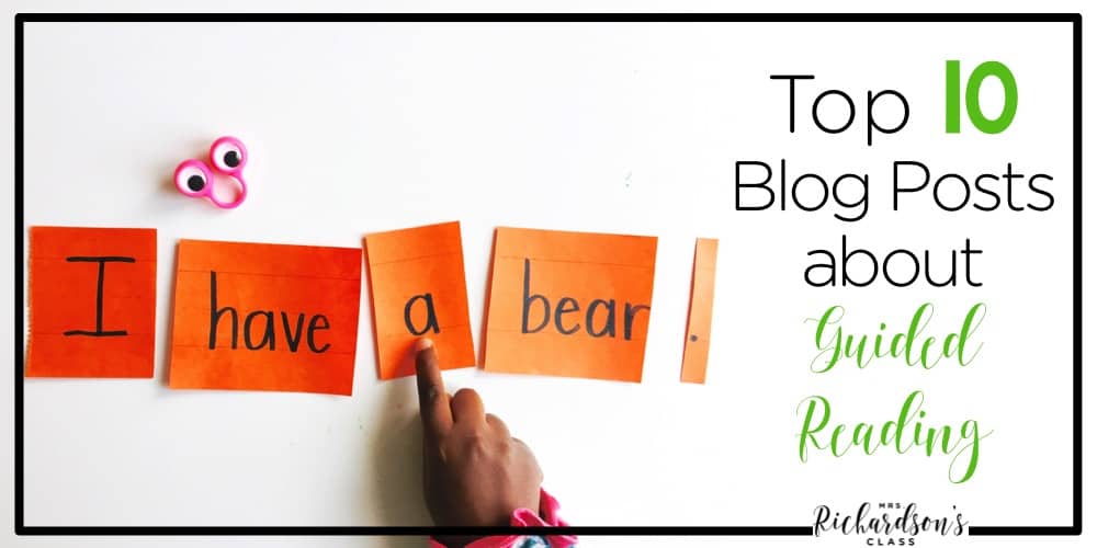 Beginning guided reading can feel like conquering a mountain! Check out these top 10 must read blog post about guided reading to help you get started!