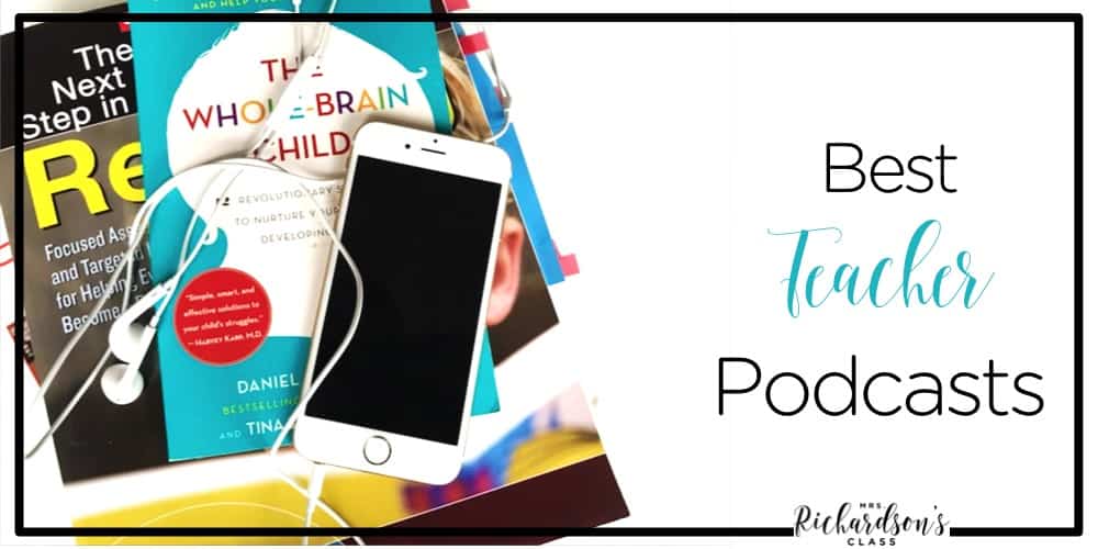 Looking for a little professional development on the go? Check out these top teacher podcasts! 