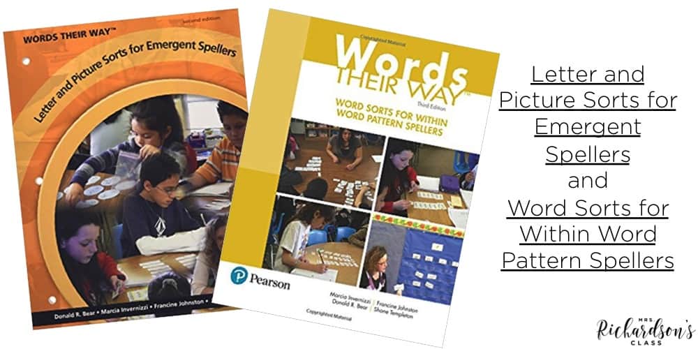 Are you looking for a word work routine that works with your students? I loved using Words their Way in my kindergarten and first grade classroom. Read more about how I created an organized system that worked for us in this blog post!
