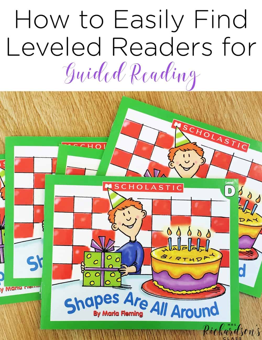 Are you ready to being guided reading but not sure where to find the right books? This blog post makes finding books EASY for you and shows you different places to get books for guided reading. You are sure to be set for your guided reading time with your kindergarten and first grade class after this!