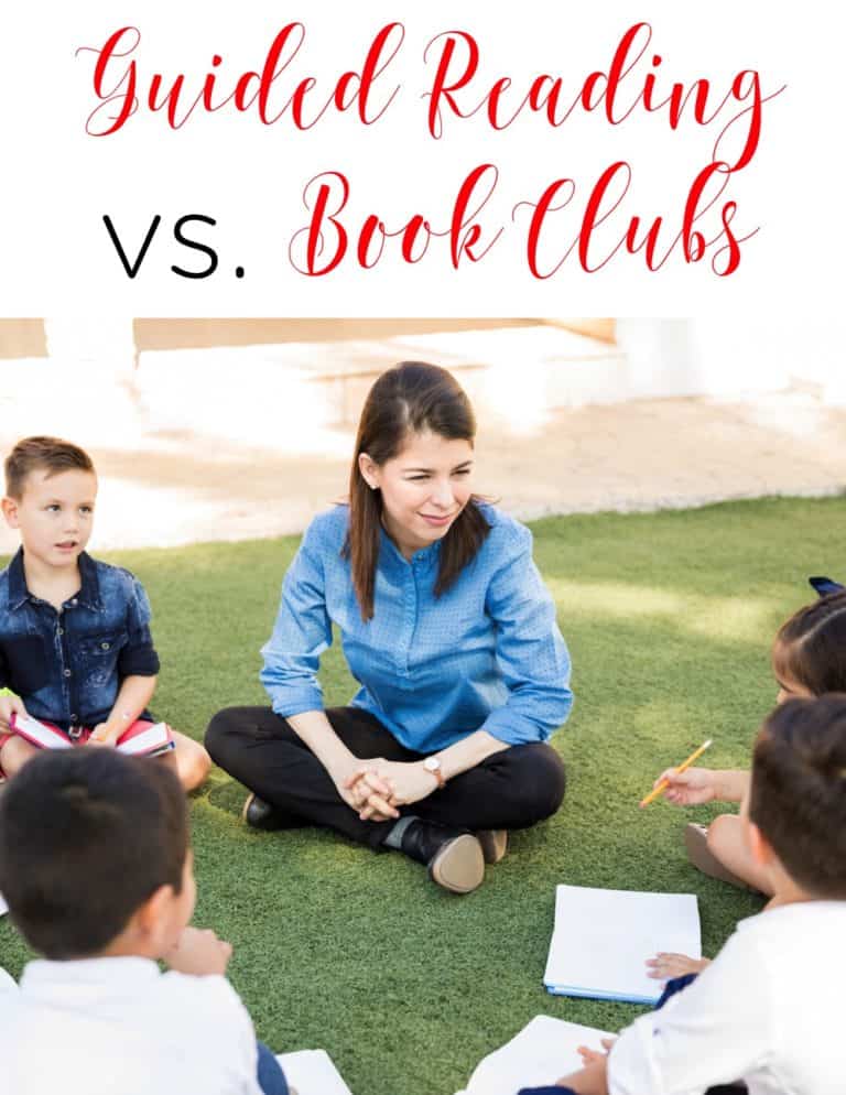 Guided reading or book clubs? Which do you do? Are you looking for some direction? This blog post shares all of the ins and outs of guided reading and book clubs!