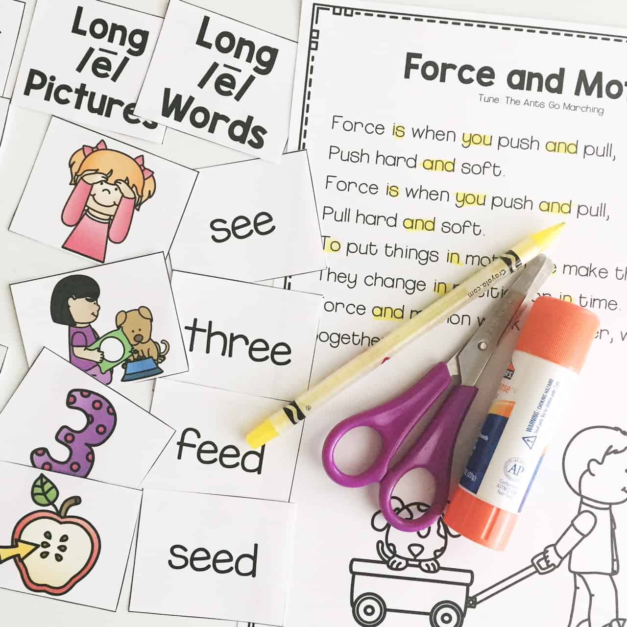 This shared reading will hook your little readers for sure!! Students learn more about a science concept while practicing reading skills and phonics! 
