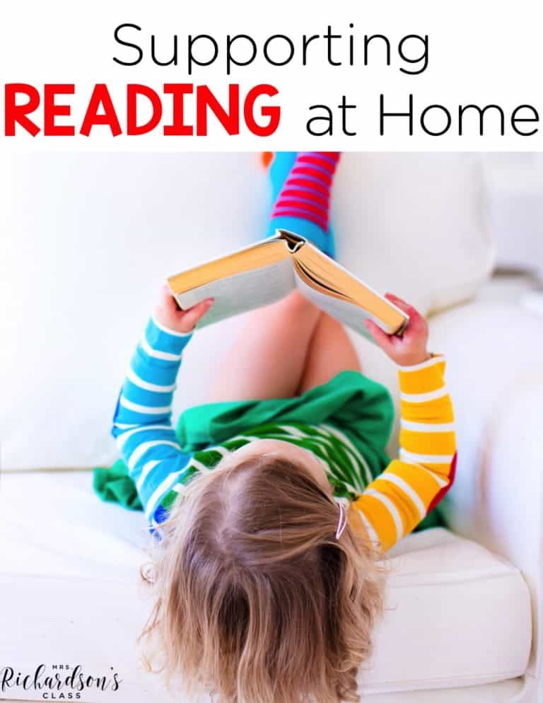 Supporting little readers at home is important in helping them develop their love of reading! Use these easy tips in your home to help foster a love of reading!