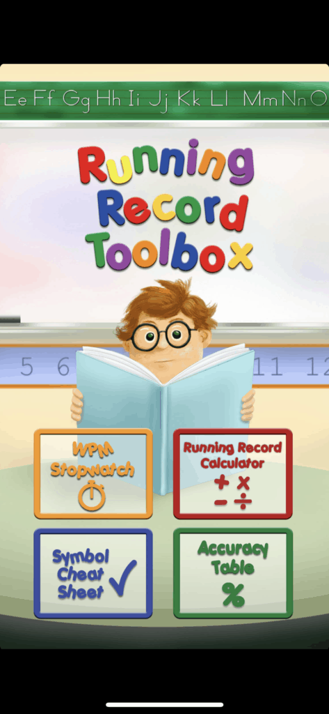 This tool, the running record toolbox, is perfect for making sure that your calculations are accurate after taking a running record during guided reading groups.