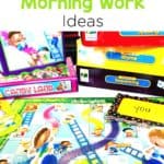 Are you looking for simple morning work ideas for your kindergarten or first grade students? These ideas are easy to implement, meaningful, and will help your students start their day off right!
