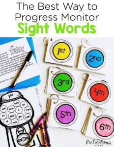 Sight word data tracking doesn't have to be tricky! See how this teacher made it easy for herself and engaging for students. Don't forget to grab the FREEBIE! #SightWords #WordWork