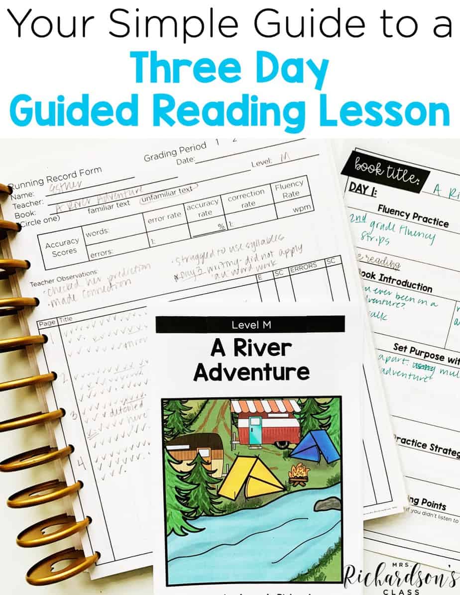 Second Grade Guided Reading Your Guide To A 3 Day Lesson