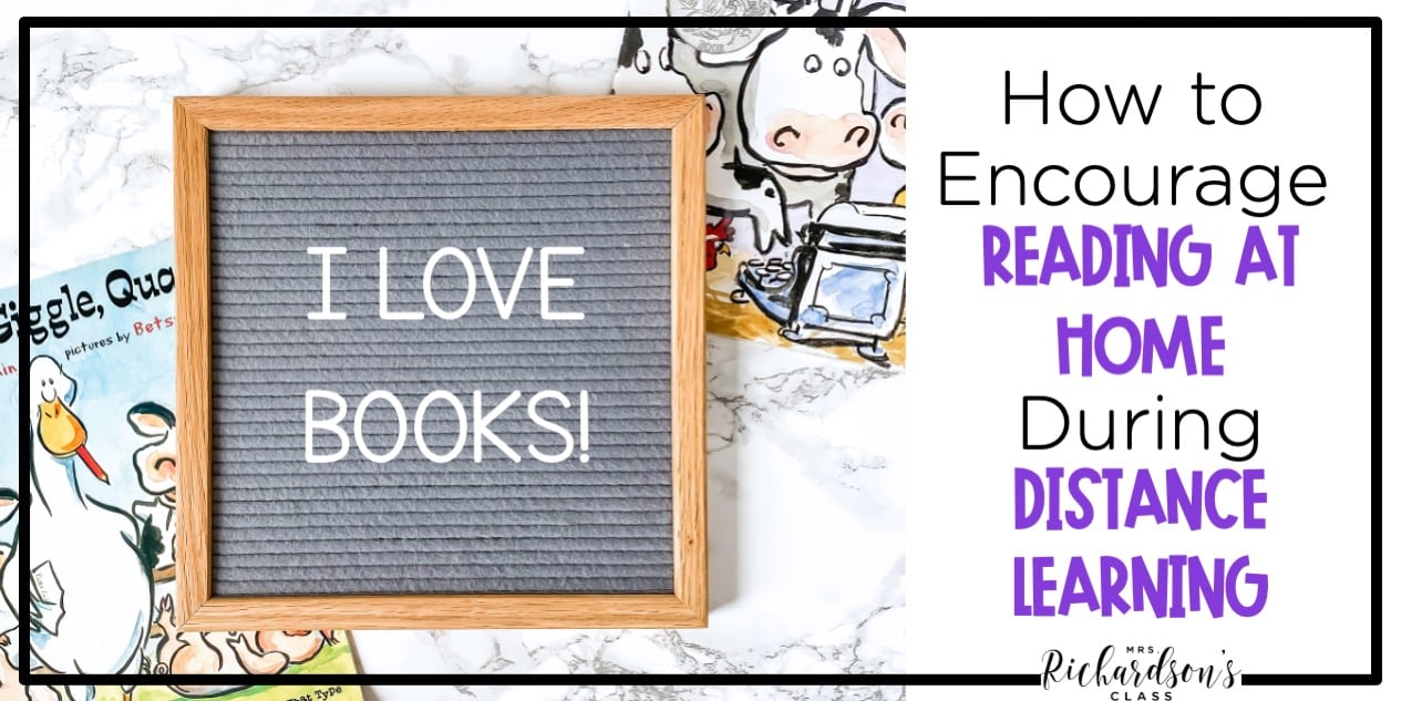 How to Encourage Reading at Home During Distance Learning