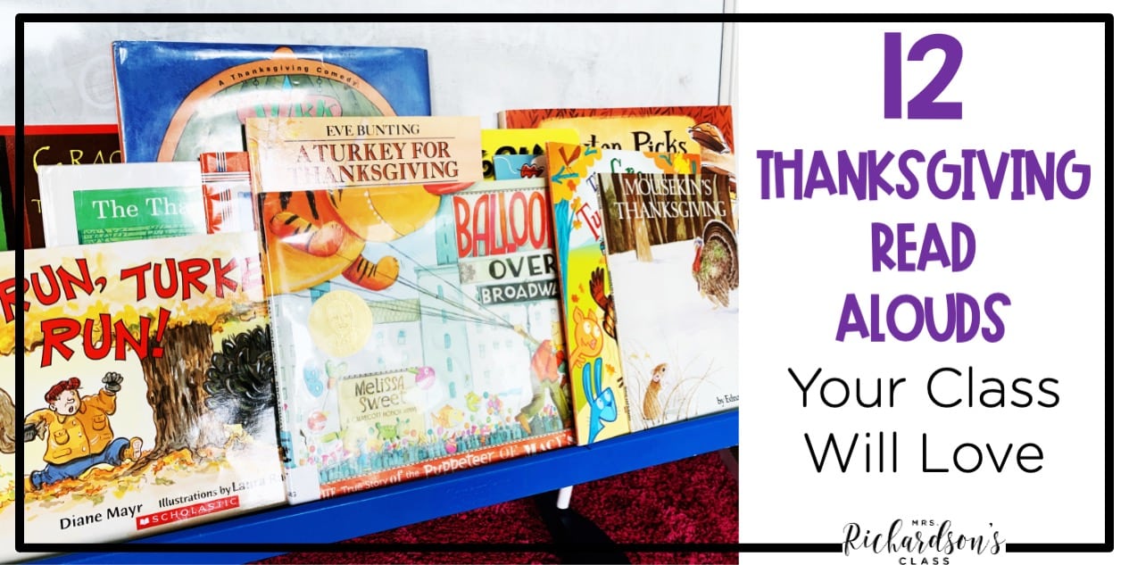 12 Thanksgiving Read Alouds You Will Love