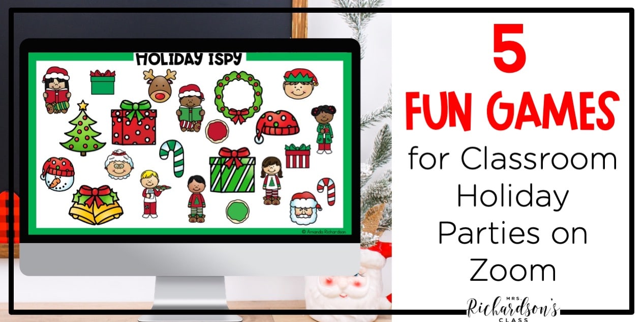5 Fun Games For Classroom Holiday Parties On Zoom