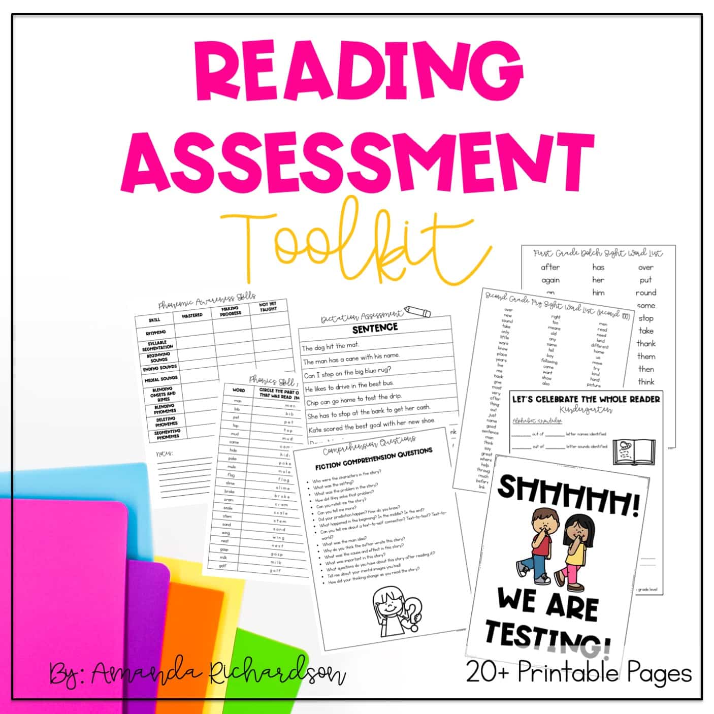 research based reading comprehension assessments