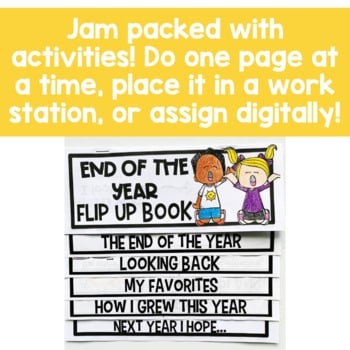 End of Year Memory Book and Activities - Mrs. Richardson's Class