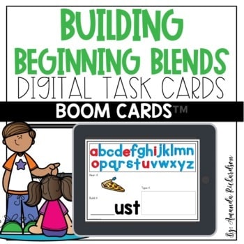 Activities for Blends: Digital Task Cards