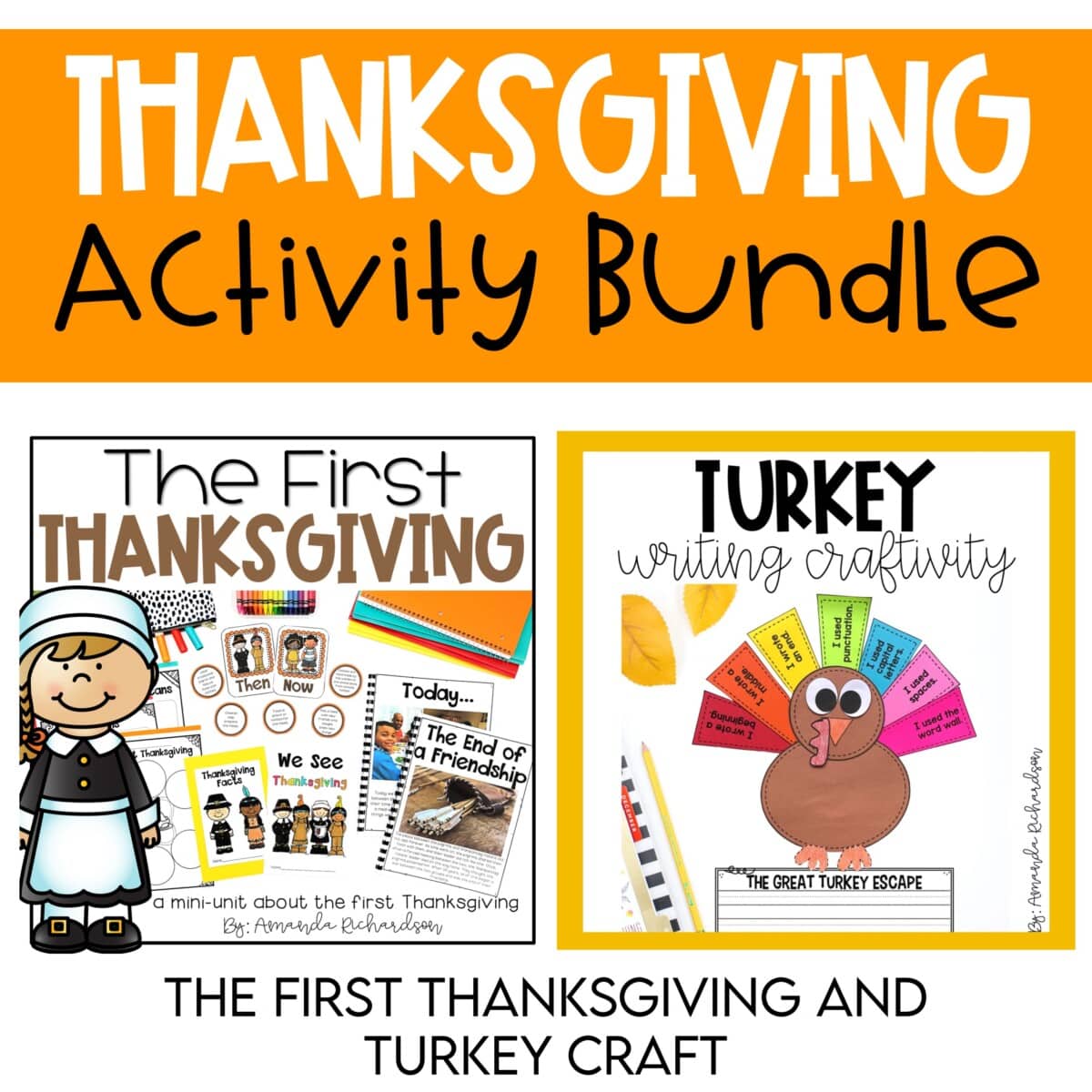 thanksgiving activity bundle