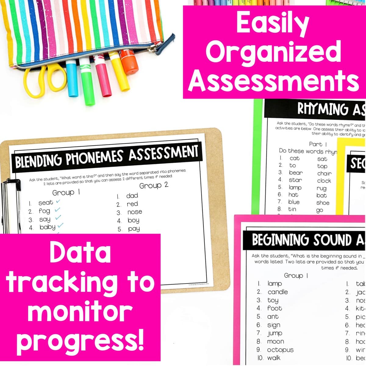 Phonemic Awareness Activities for Intervention - Image 4