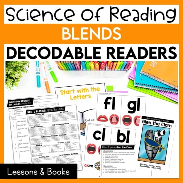 Activities for Blends: Decodable Readers