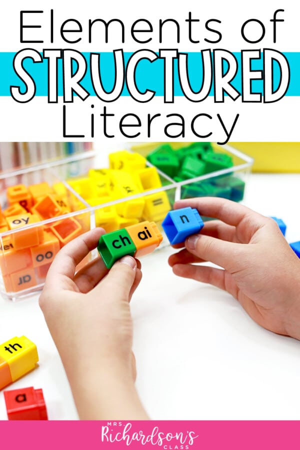 structured literacy homework