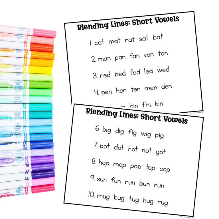 4 Simple Ideas for Reading Small Group Warm Ups - Mrs. Richardson's Class