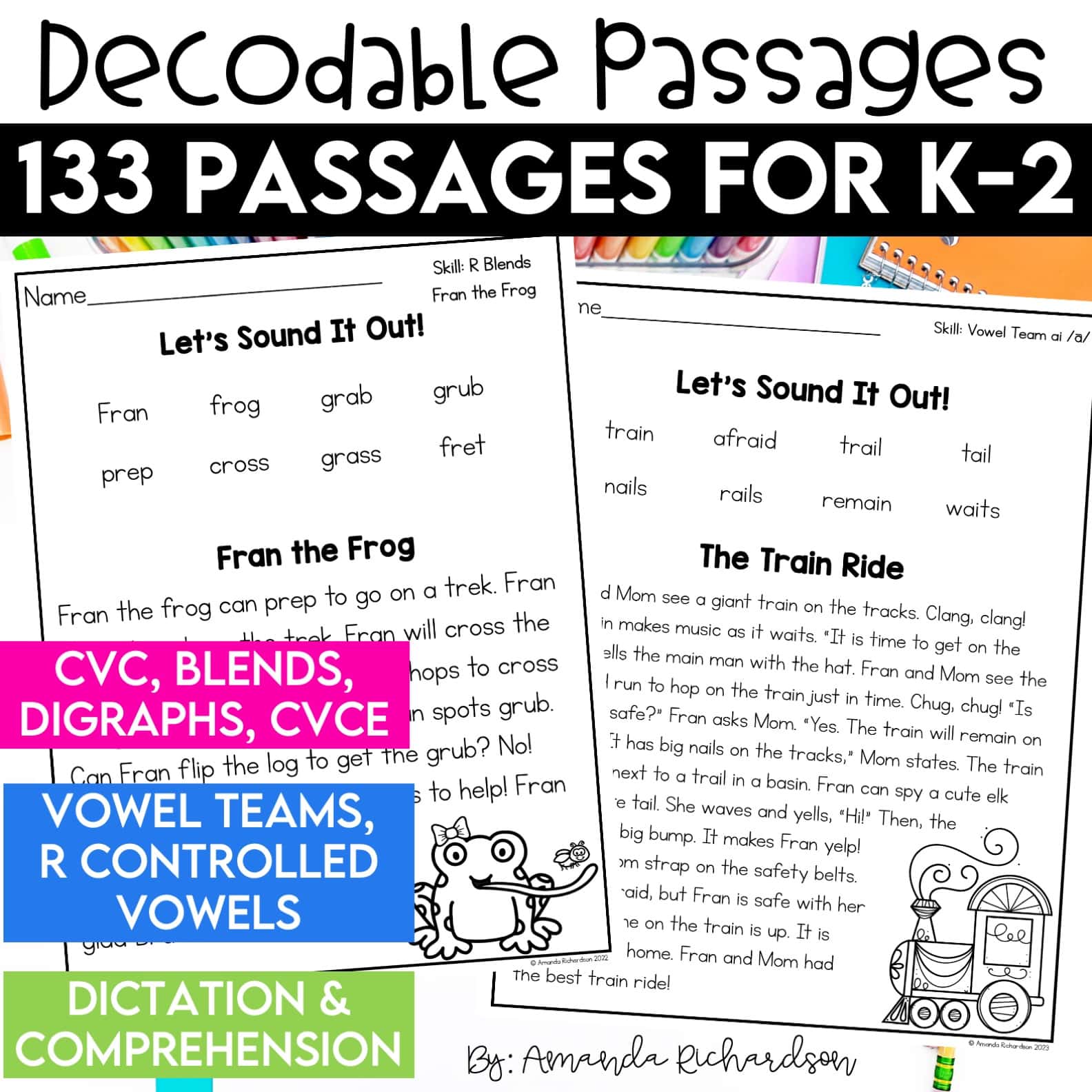 Decodable Passages BUNDLE ALL SKILLS