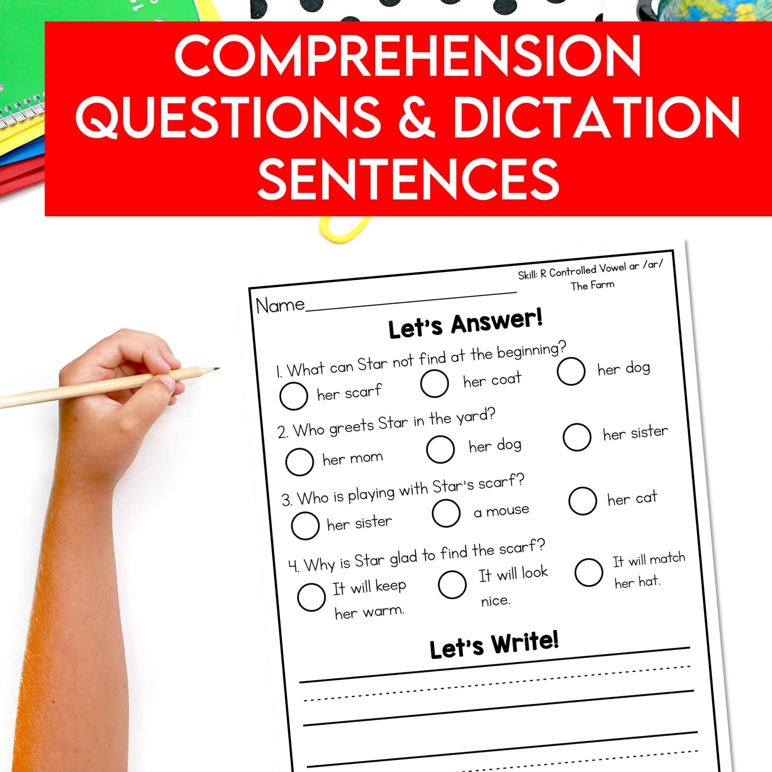 R Controlled Vowels Decodable Passages Reading Passages with Comprehension - Image 4
